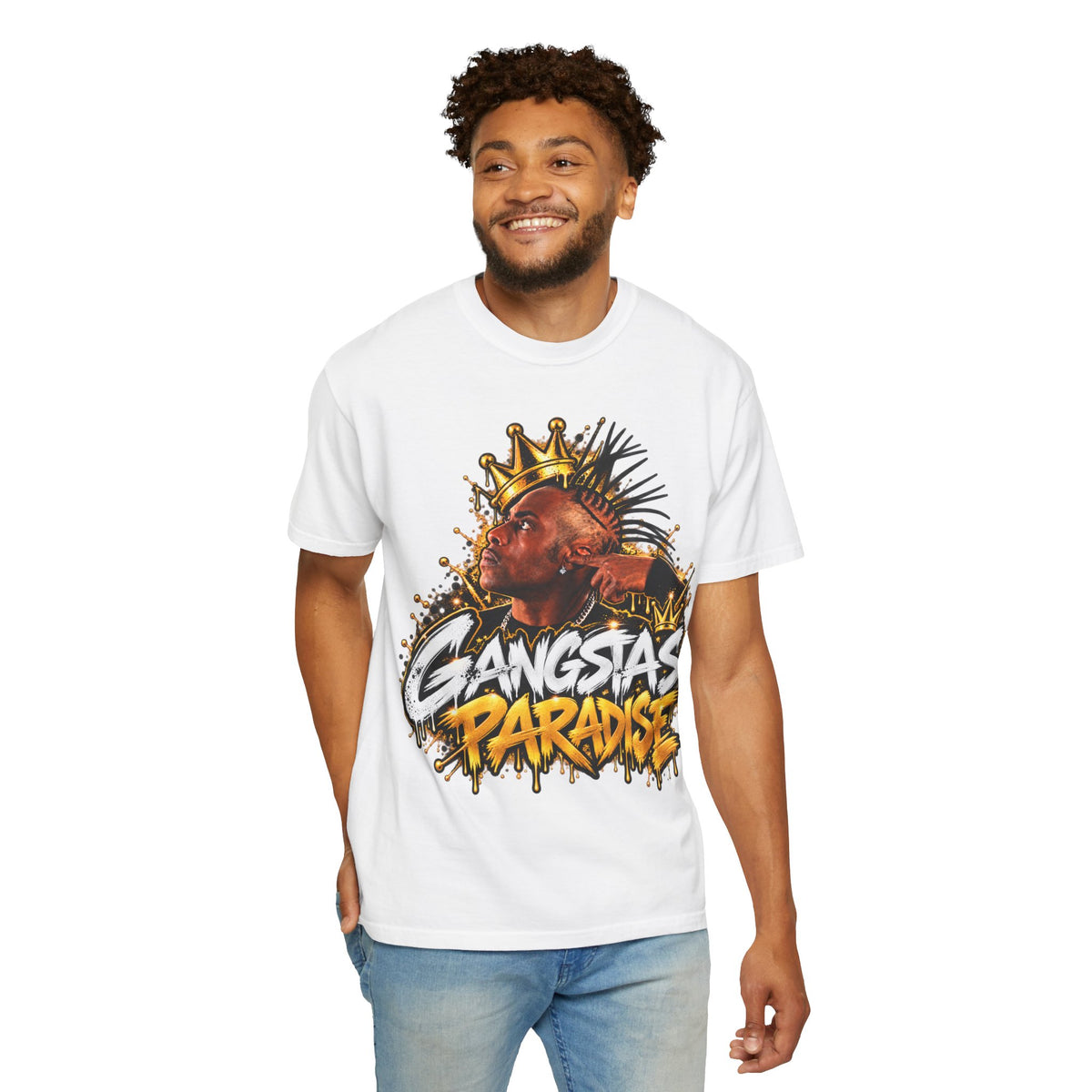 Gangstas Paradise Crown Graphic T-Shirt