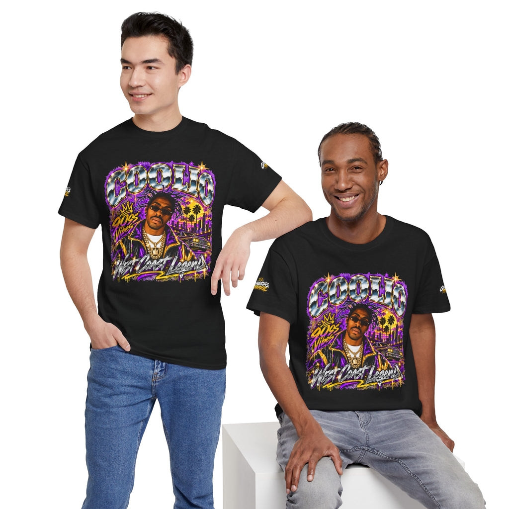 Coolio 90s Hip-Hop Graphic T-Shirt