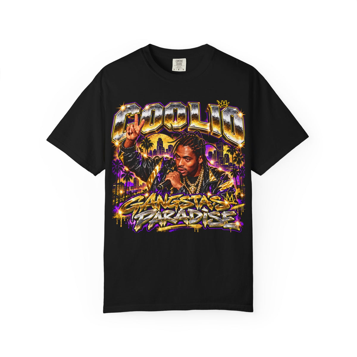 Coolio Gangstas Paradise Graphic T-Shirt 90's vibe