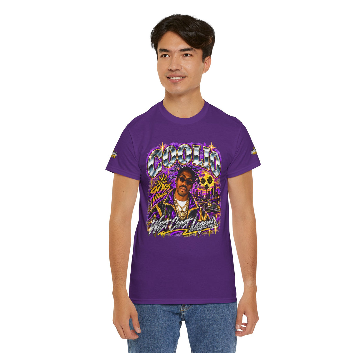 Coolio 90s Hip-Hop Graphic T-Shirt