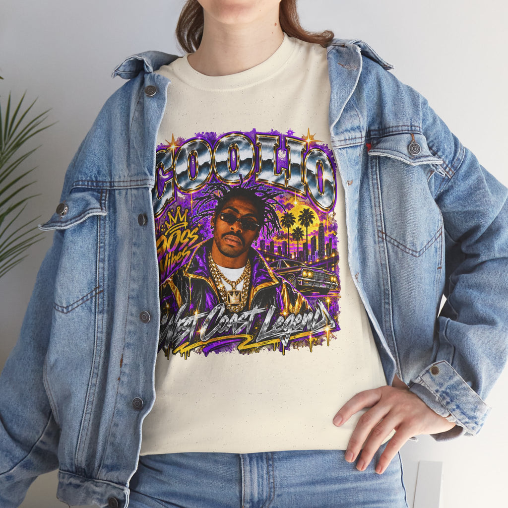 Coolio 90s Hip-Hop Graphic T-Shirt
