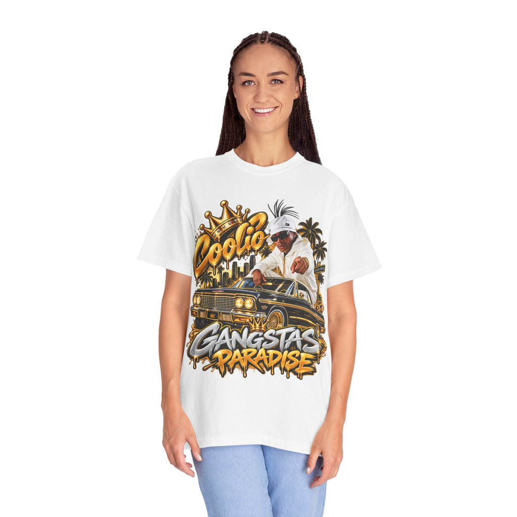 Gangstas Paradise Retro Lowrider Graphic T-Shirt