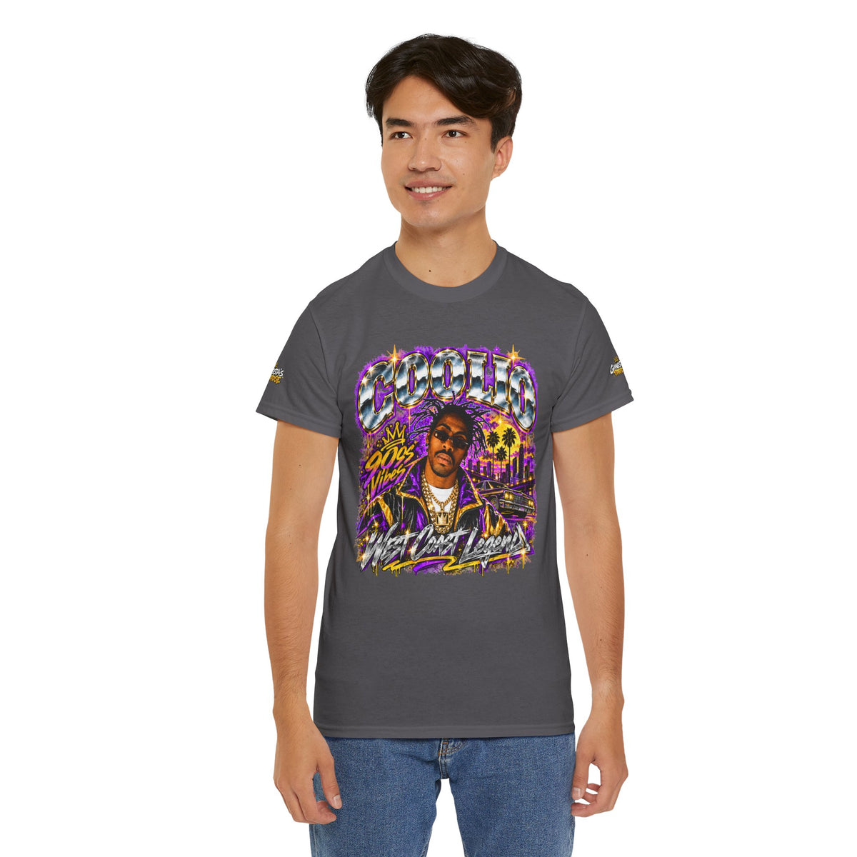 Coolio 90s Hip-Hop Graphic T-Shirt