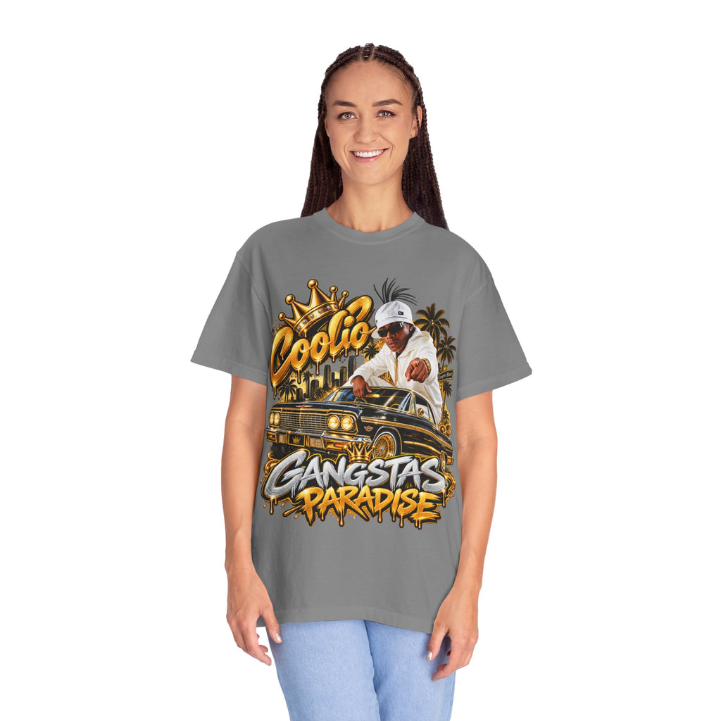 Gangstas Paradise Retro Lowrider Graphic T-Shirt