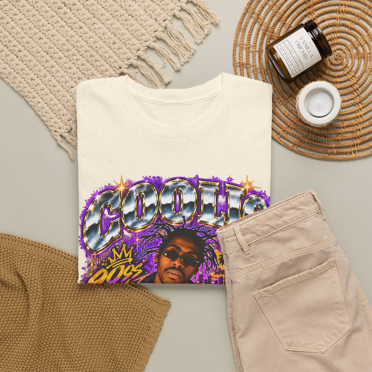 Coolio 90s Hip-Hop Graphic T-Shirt