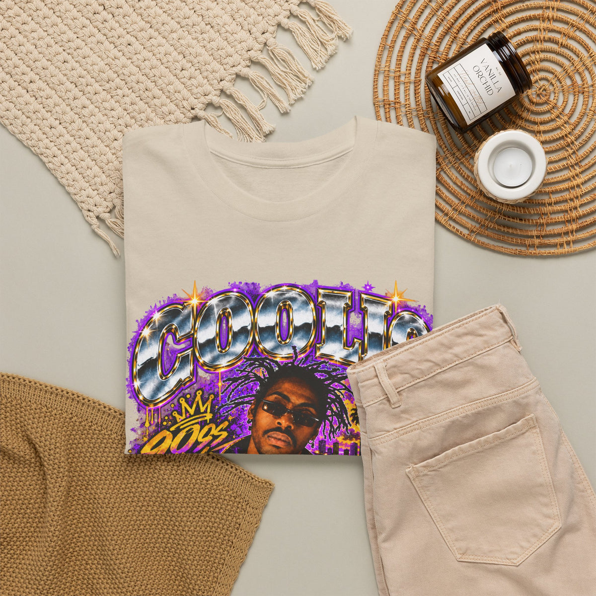 Coolio 90s Hip-Hop Graphic T-Shirt