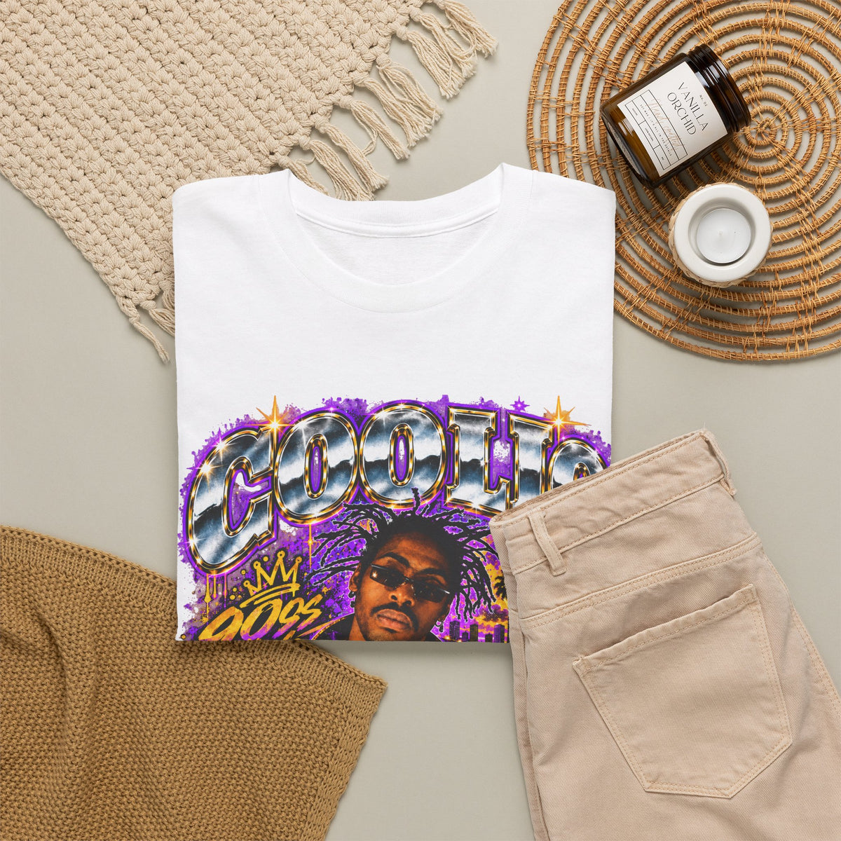 Coolio 90s Hip-Hop Graphic T-Shirt