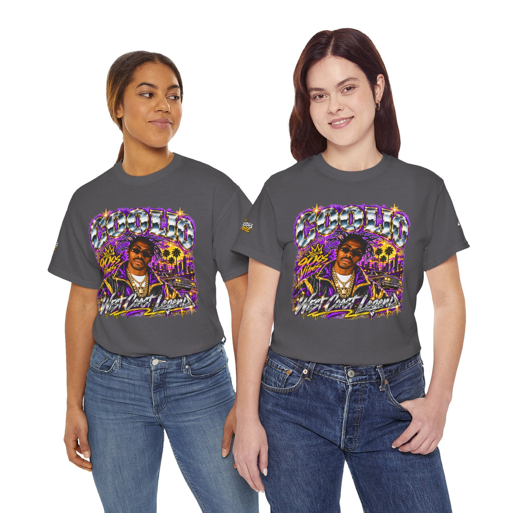 Coolio 90s Hip-Hop Graphic T-Shirt