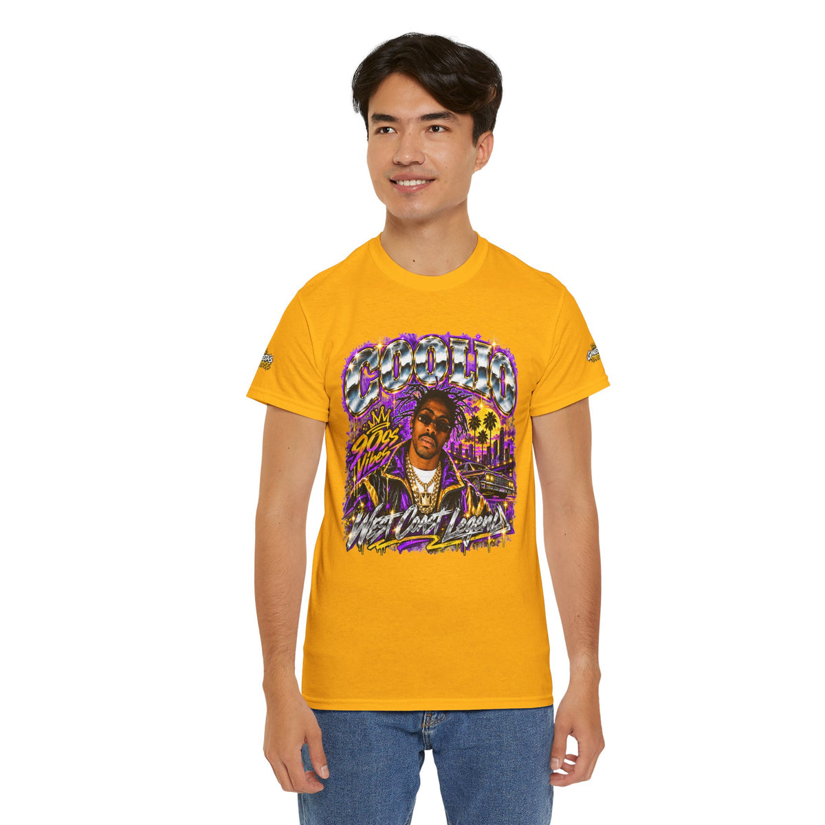 Coolio 90s Hip-Hop Graphic T-Shirt