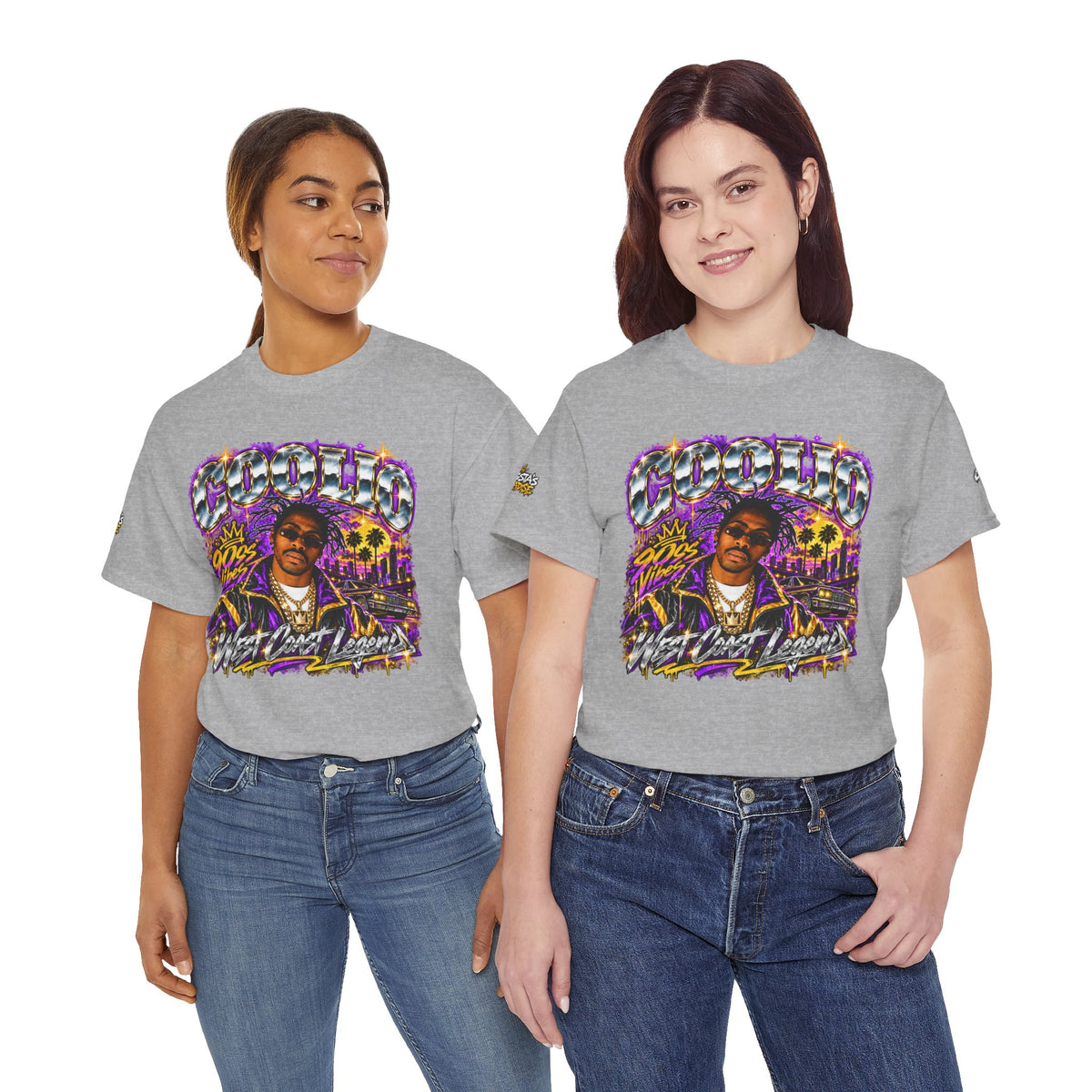 Coolio 90s Hip-Hop Graphic T-Shirt