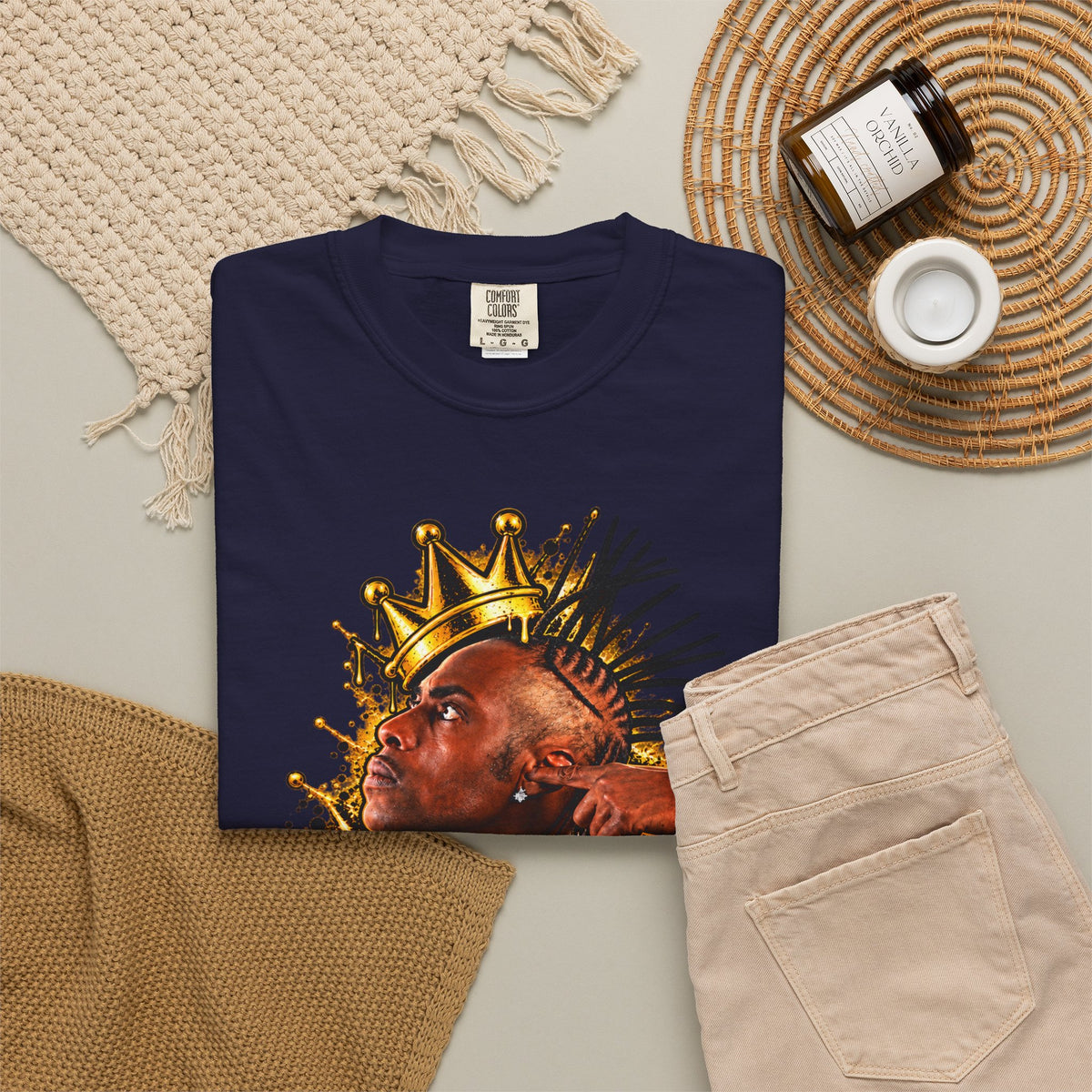 Gangstas Paradise Crown Graphic T-Shirt