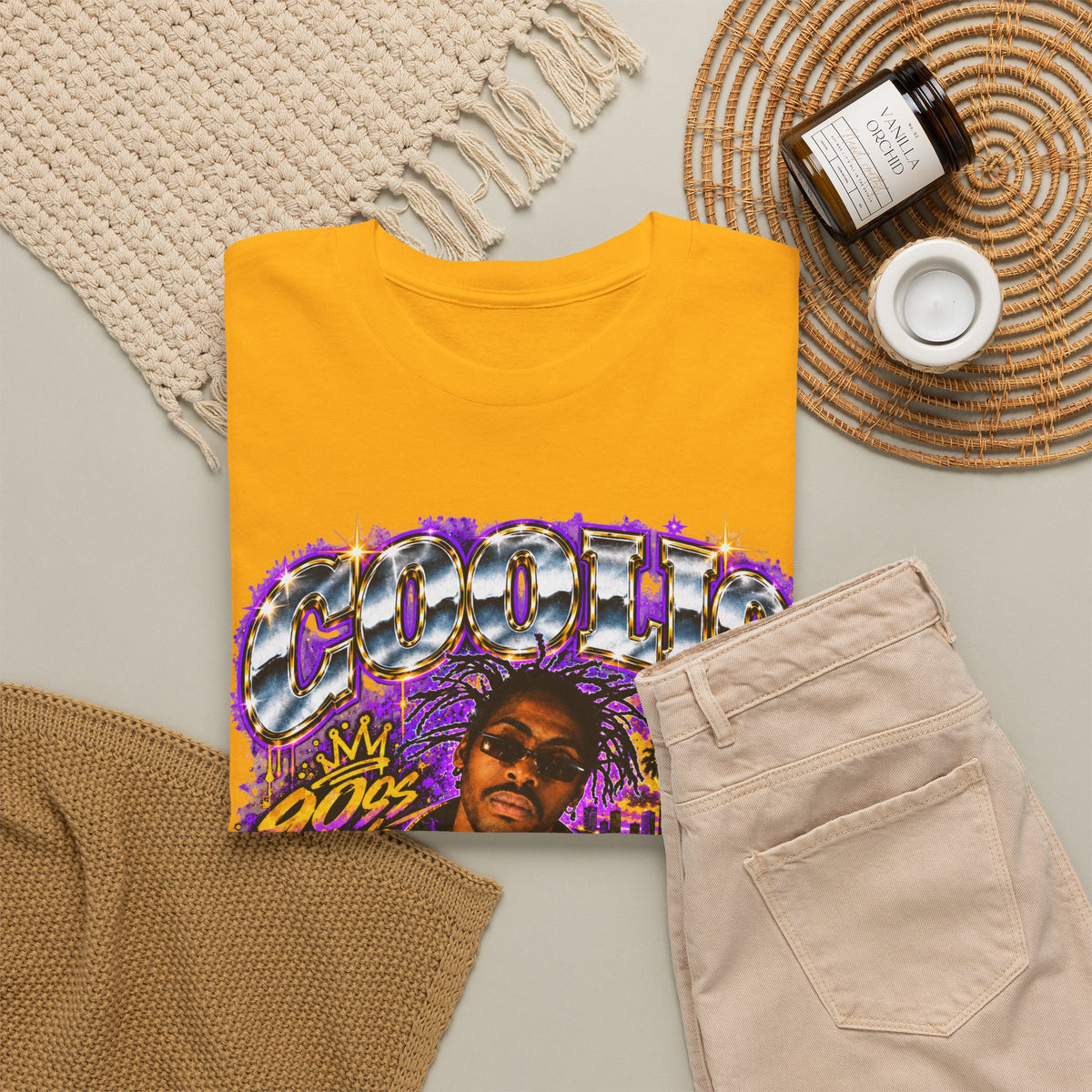 Coolio 90s Hip-Hop Graphic T-Shirt